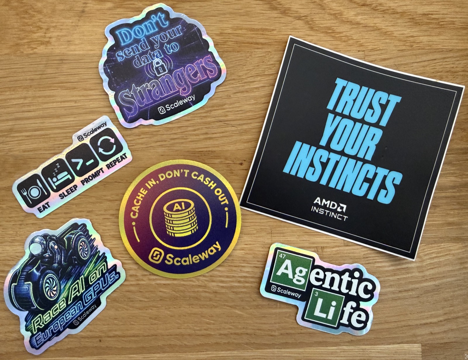 Les stickers rapportés d’ai-PULSE