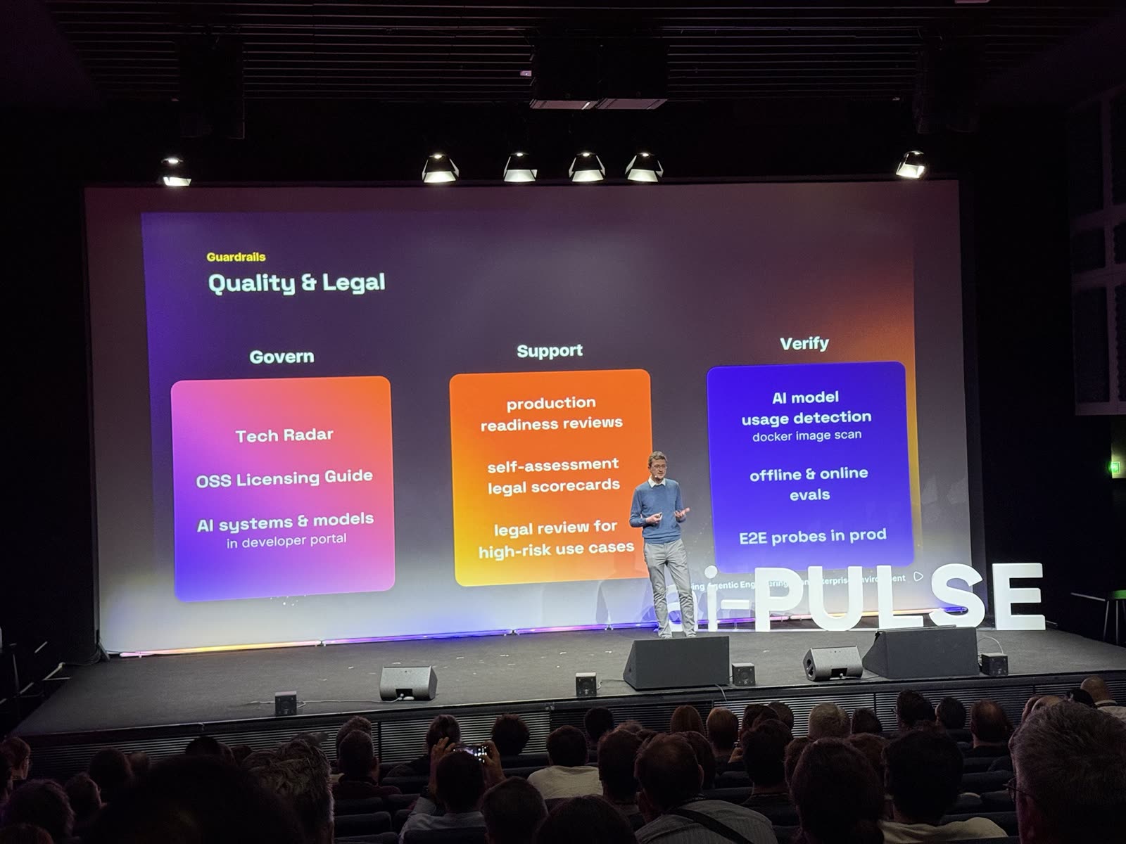 Guardrails — Quality & Legal
